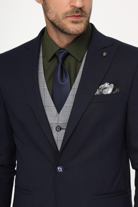 Blue Suit Brown Shoes | Match Your Tie Color & Shirt Color - Nimble Made
