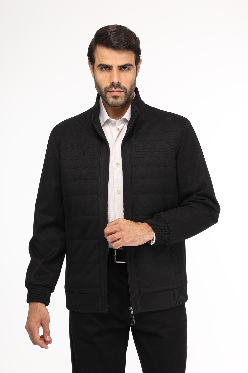 Regular Fit Sweater Black - TIE HOUSE