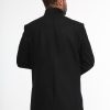 Regular Fit Coat Black - Image 3