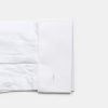 Slim Fit White Evening shirt - Image 4