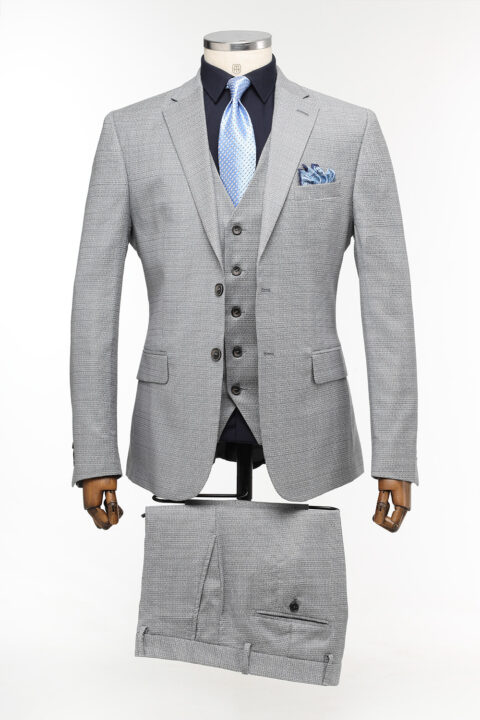 Regular Fit Suit Gray - TIE HOUSE