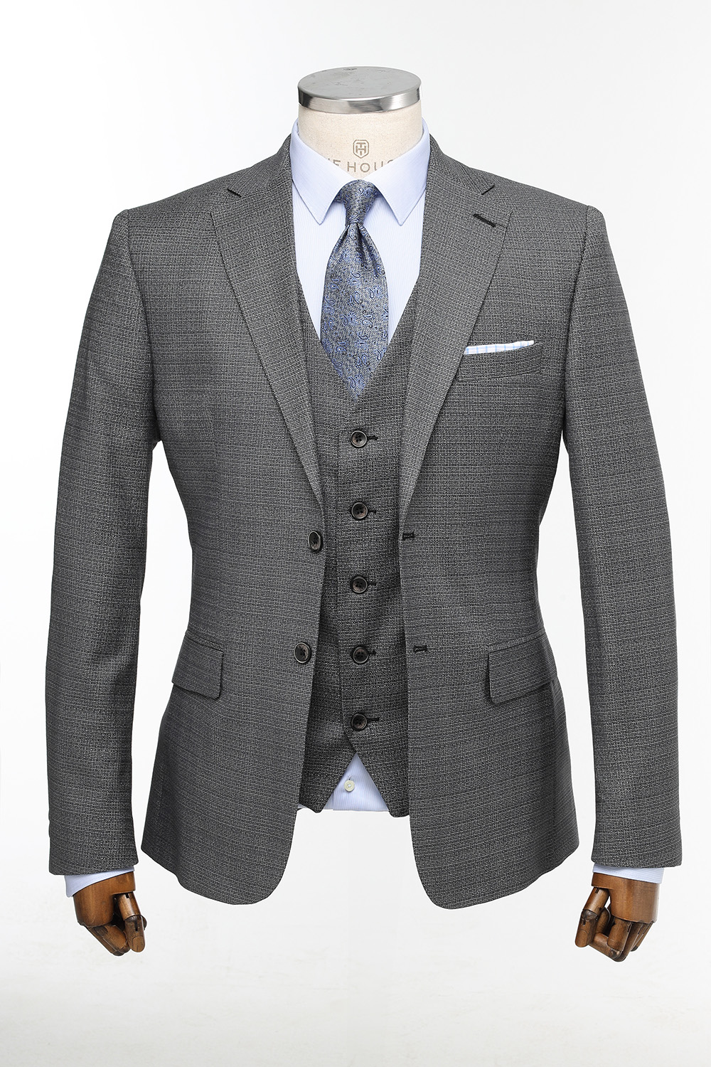 Regular Fit Suit Gray - TIE HOUSE