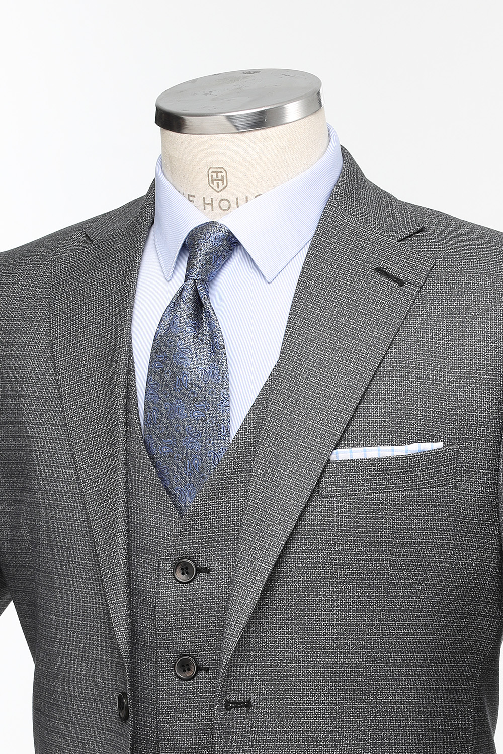 Regular Fit Suit Gray - TIE HOUSE