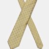 Jacquard Tie 7 cm Yellow - Image 2