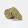 Jacquard Tie 7 cm Yellow - Image 3