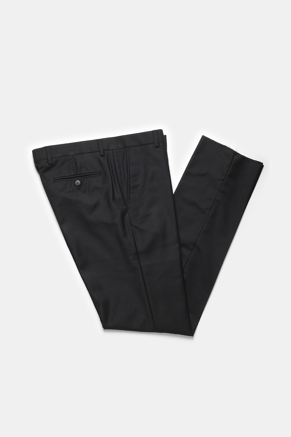 Regular Fit Classic Pants Black - TIE HOUSE
