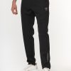 Slim Fit Sports Pants Black