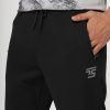 Slim Fit Sports Pants Black - Image 2