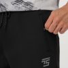 Slim Fit Sports Pants Black - Image 5