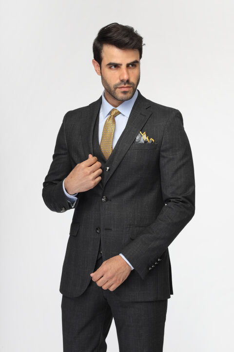 Slim Fit Suit Gray - TIE HOUSE