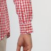 ⁦قميص - ريجولار فيت - أحمر⁩ - الصورة ⁦5⁩