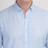 ⁦قميص - ريجولار فيت - لبني⁩ - الصورة ⁦2⁩