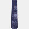 Jacquard Tie 6 cm Dark Blue