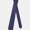 Jacquard Tie 6 cm Dark Blue - Image 2