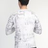 ⁦تيشرت رياضي - ريجولار فيت - أبيض⁩ - الصورة ⁦4⁩