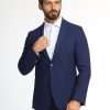 Slim Fit Blazer Dark Blue - Image 3