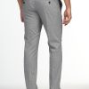 Slim Fit Classic Pants Light Gray - Image 5