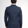 Slim Fit Suit Dark Blue - Image 5