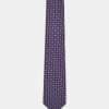 Jacquard Tie 6 cm Purple