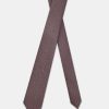 Jacquard Tie 6 cm Brown - Image 2