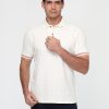Polo Shirt Regular Fit Beige - Image 3
