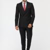 Slim Fit Suit Black