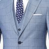 Slim Fit Suit Light Blue - Image 4