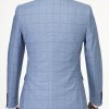 Slim Fit Suit Light Blue - Image 5