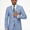Slim Fit Suit Light Blue - Image 8