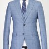 Slim Fit Suit Light Blue - Image 6