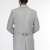 Regular Fit Coat Light Gray - Image 4