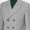 Regular Fit Coat Light Gray - Image 2