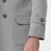 Regular Fit Coat Light Gray - Image 6