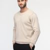 ⁦بلوفر - ريجولار فيت - بيج⁩ - الصورة ⁦3⁩