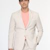 Regular Fit Suit Linen Beige - Image 3