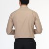 ⁦قميص كلاسيك - سليم فيت - بيج⁩ - الصورة ⁦2⁩