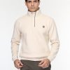 Regular Fit Sweat Shirt Beige
