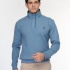 Regular Fit Sweat Shirt Blue