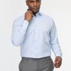 Classic Shirt Regular Fit 100% Cotton Light Blue