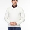 Regular Fit Pullover V Off White - Image 3