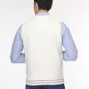 Regular Fit Gilet Off White - Image 4