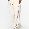 Wide Leg Sweat Pants Beige - Image 3