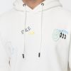 ⁦سويت شيرت - أوفر سايز - أبيض⁩ - الصورة ⁦2⁩