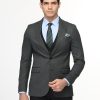 Slim Straight Fit Suit Green - Image 4