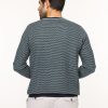 ⁦بلوفر - ريجولار فيت - أزرق⁩ - الصورة ⁦4⁩