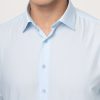 ⁦قميص كلاسيك - ريجولار فيت - لبني⁩ - الصورة ⁦2⁩
