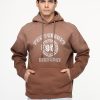 ⁦سويت شيرت - أوفر سايز - بني⁩ - الصورة ⁦3⁩