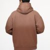 ⁦سويت شيرت - أوفر سايز - بني⁩ - الصورة ⁦4⁩