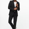 Slim Fit Suit Black - Image 4
