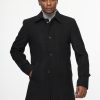 Regular Fit Coat Black